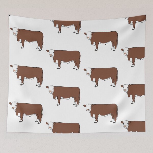 Item preview, Hereford Heifer designed and sold by mnordycreations.