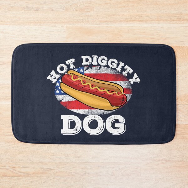 Item preview, Hot Diggity Dog, 4th of July designed and sold by Vintagemashup.
