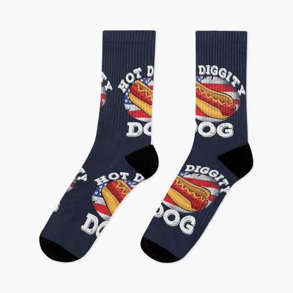 Item preview, Hot Diggity Dog, 4th of July designed and sold by Vintagemashup.