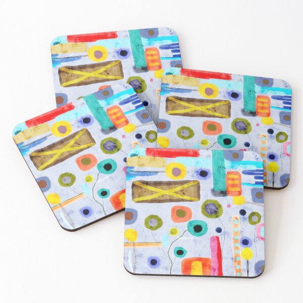 Item preview, Abstract Medium Sky Blue Art designed and sold by rupydetequila.