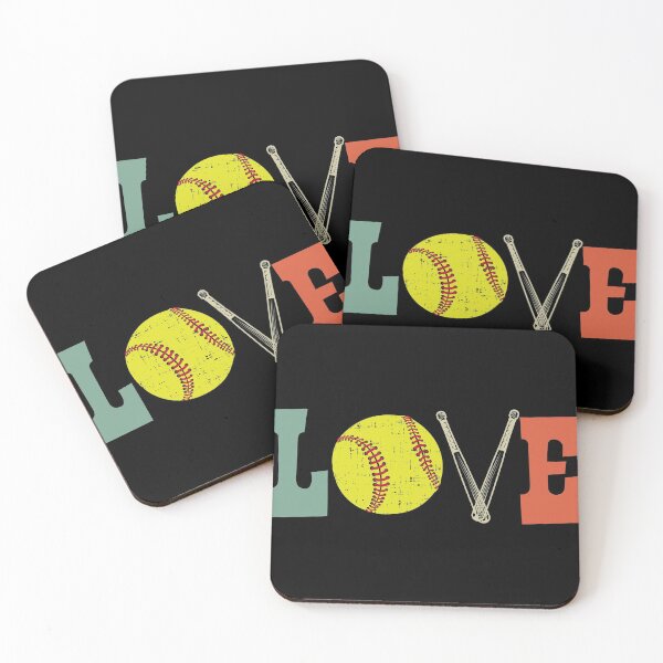 Item preview, Distressed Look Girls Softball Love Gift Design product designed and sold by Lisbob.