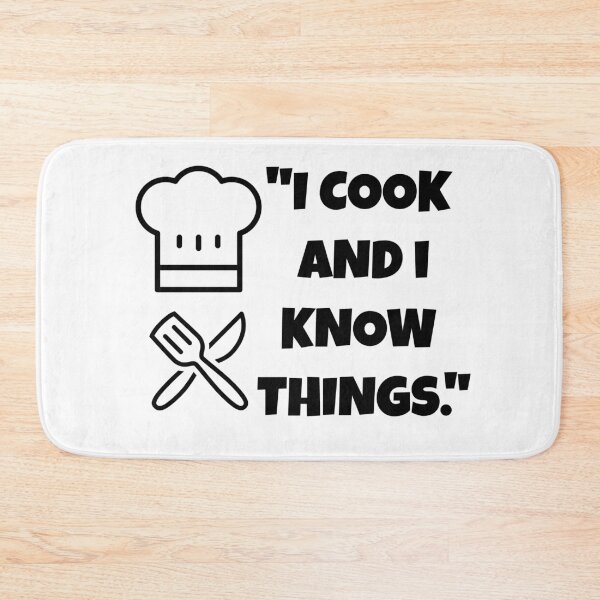 Item preview, I cook and I know things,Cooking Chef shirt. designed and sold by Babe3955.