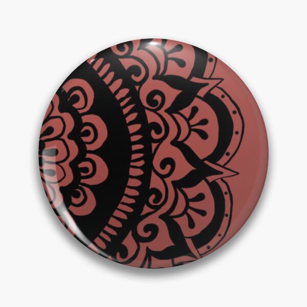 Item preview, Midnight Mandala on Henna designed and sold by ArtByDrax.