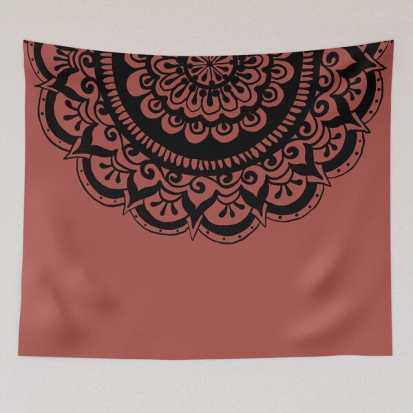 Item preview, Midnight Mandala on Henna designed and sold by ArtByDrax.