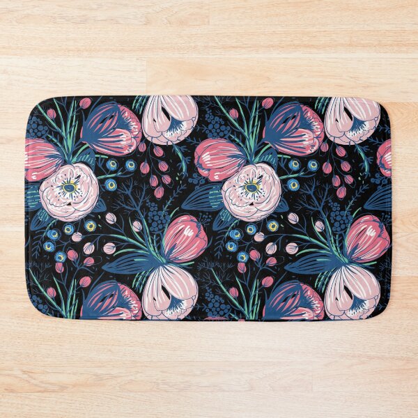 Item preview, COLORFUL FLORAL SPRING FLOWERS DESIGN PATTERN designed and sold by corner-shop.