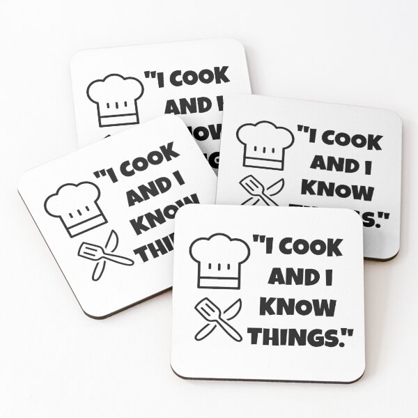 Item preview, I cook and I know things,Cooking Chef shirt. designed and sold by Babe3955.