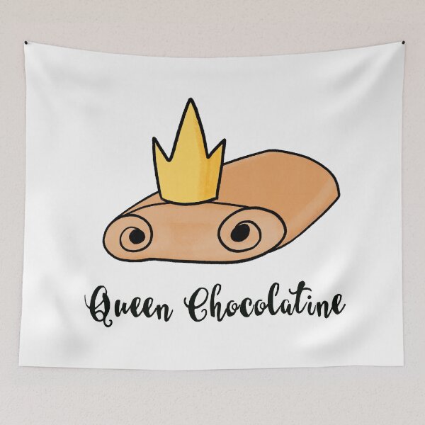 Item preview, Queen Chocolatine / Team Chocolatine designed and sold by Nathalie Aynié.