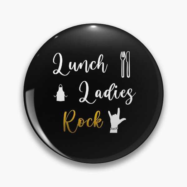 Item preview, Lunch Ladies Rock - Lunch Lady Cafeteria with Gold designed and sold by Stageystuff.
