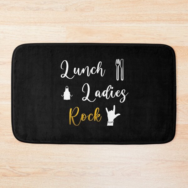 Item preview, Lunch Ladies Rock - Lunch Lady Cafeteria with Gold designed and sold by Stageystuff.