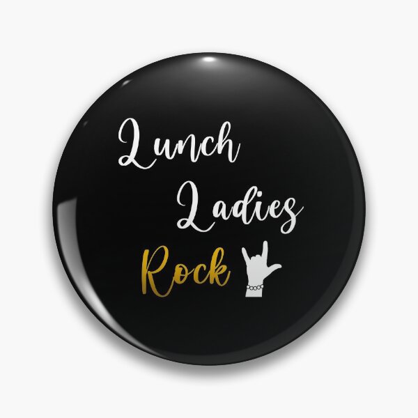 Item preview, Lunch Ladies Rock with gold Gift designed and sold by Stageystuff.