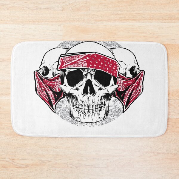 Item preview, OG California Gangster Bandana Gift Design Skulls design designed and sold by Lisbob.