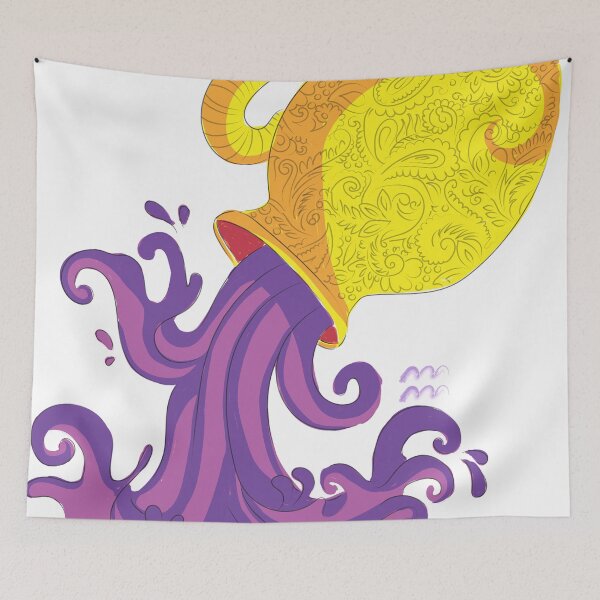 Item preview, Hey Baby What's Your Sign? - Aquarius designed and sold by Peachystudio13.