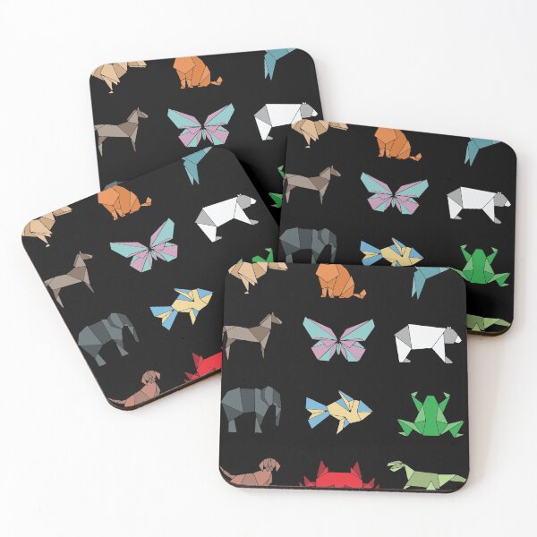 Item preview, Paper folding Zoo Fun Japanese Cute Animal Gift Design graphic designed and sold by Lisbob.