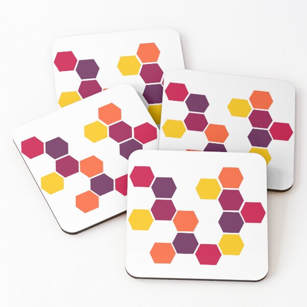 Item preview, Hexagonal Composition 2 designed and sold by passionatelyem.