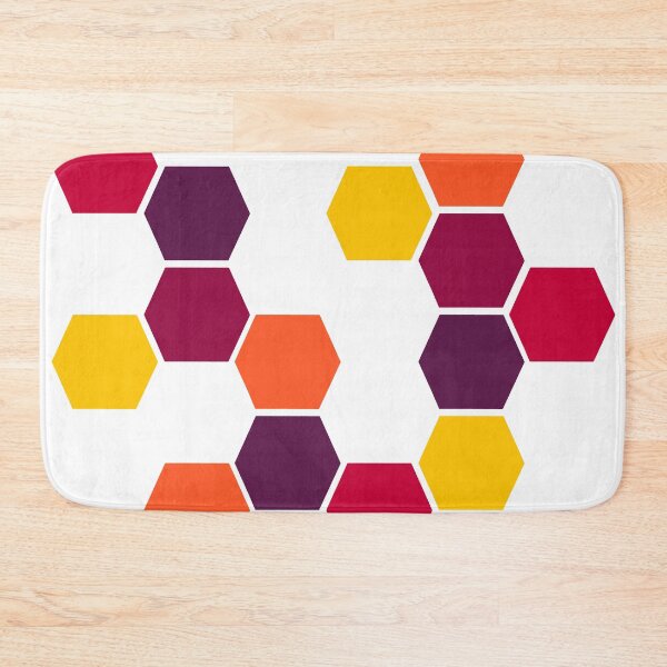 Aperçu de l'œuvre Composition hexagonale 2 créée et vendue par passionatelyem.