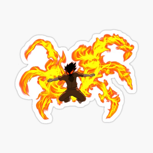 Fuerza de fuego Shinra Kusakabe Pegatina