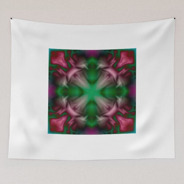 Item preview, Soft drawing with colorful patterns in tie-dye designed and sold by fuzzyfox.
