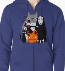 Ghibli'd Extérieur Veste zippée à capuche