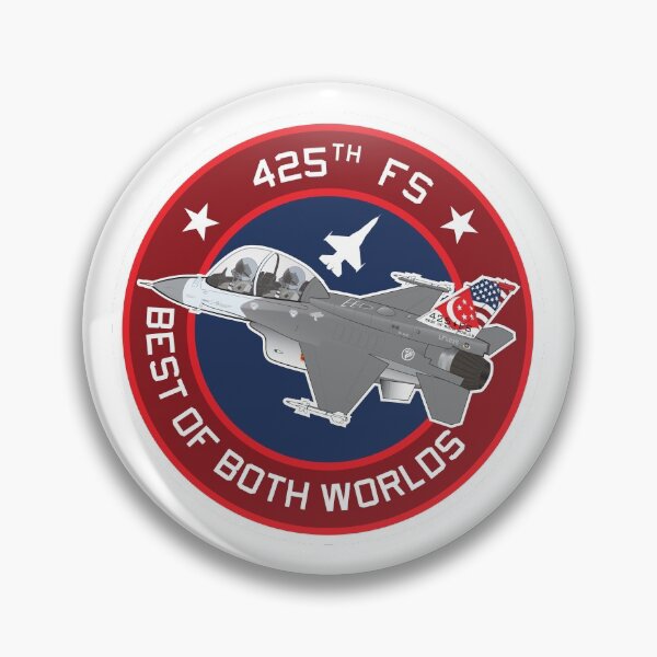 Item preview, Peace Carvin II - 425th Fighter Squadron designed and sold by Edwin Khoo.