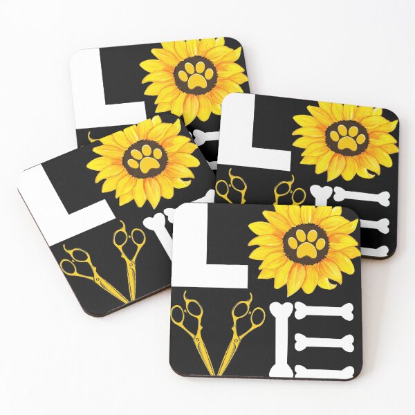 Item preview, Pet Grooming Dog Sunflower Gift Design Idea Dog Lovers product designed and sold by Lisbob.