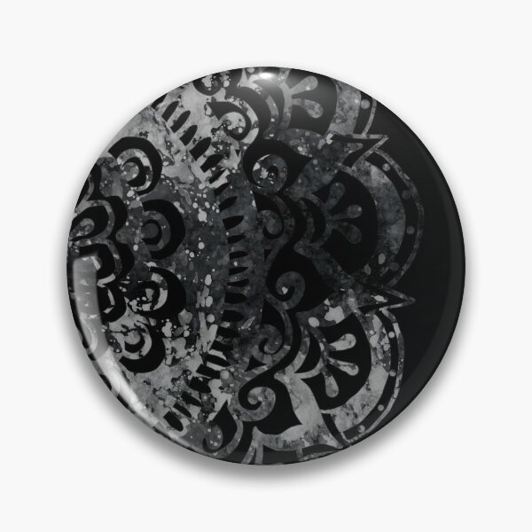 Item preview, Midnight Mystery Mandala on Black designed and sold by ArtByDrax.