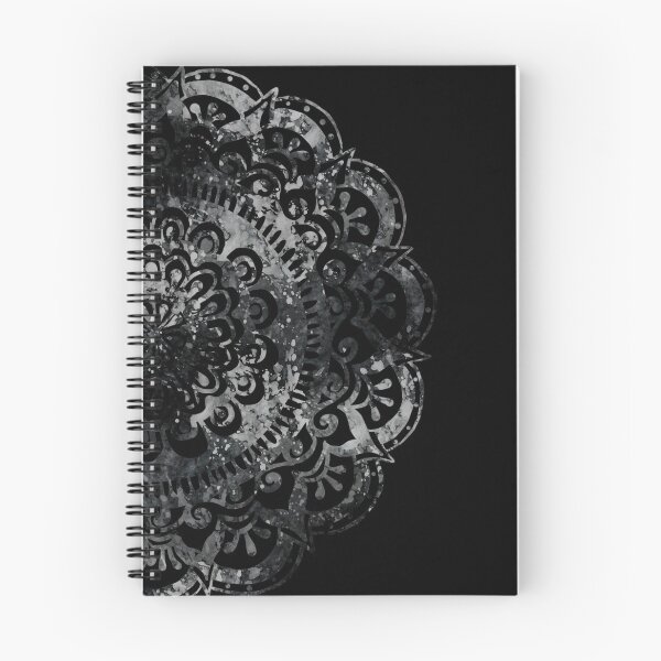 Item preview, Midnight Mystery Mandala on Black designed and sold by ArtByDrax.