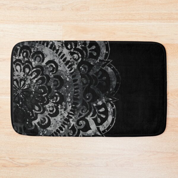 Item preview, Midnight Mystery Mandala on Black designed and sold by ArtByDrax.