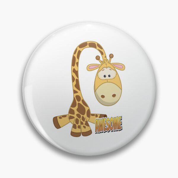 Aperçu de l'œuvre Girafe Impressionnant Dessin Animé Mignon Kawaii créée et vendue par ProjectX23.