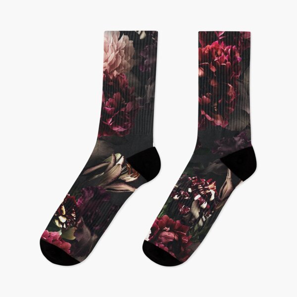 Item preview, Midnight garden. Bouquets of roses, peony and iris. designed and sold by RinaMDesigns.