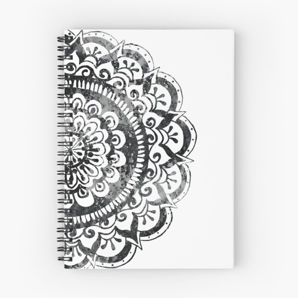 Item preview, Midnight Mystery Mandala on White designed and sold by ArtByDrax.