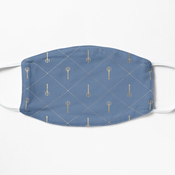 Golden Trident Flat Mask