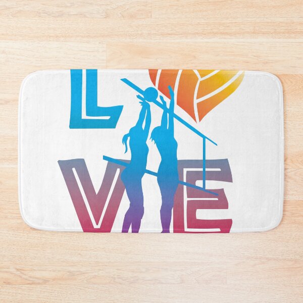 Item preview, Love Volleyball Love Balling Gift Design For Women print designed and sold by Lisbob.