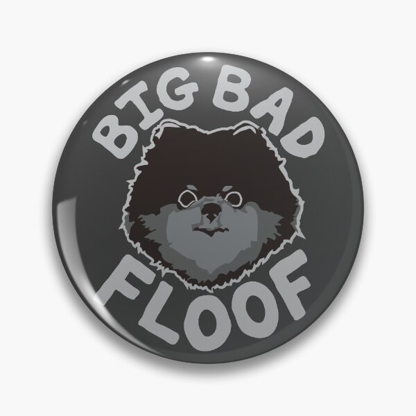 Item preview, Big Bad Floof Black designed and sold by NiceButton.
