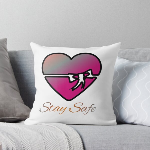 Item preview, Stay safe heart designed and sold by Shailesh Shirgaonkar.