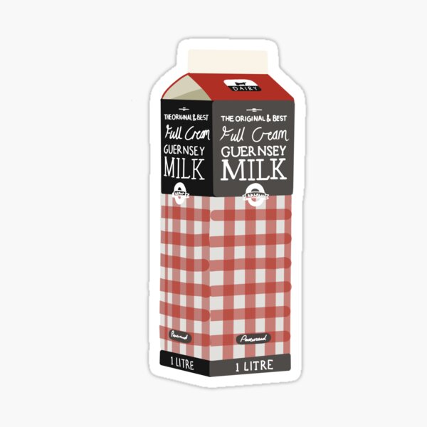 Guernsey milk Sticker