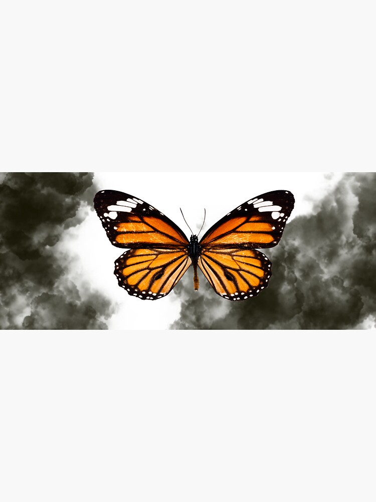 Thumbnail 3 of 3, Sticker, Butterfly  designed and sold by racer0220.