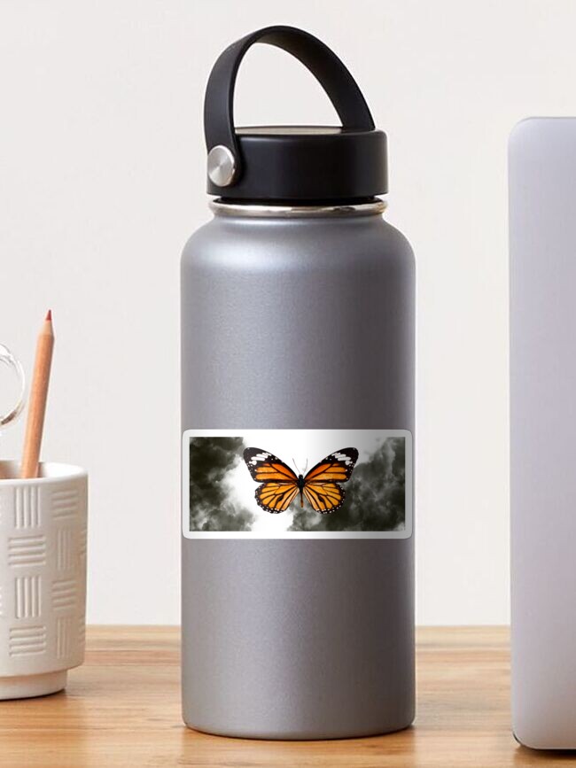 Thumbnail 1 of 3, Sticker, Butterfly  designed and sold by racer0220.