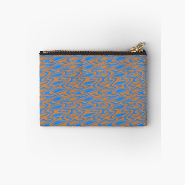 Item preview, Orange and Blue Ripple Pattern designed and sold by KeksWorkroom.