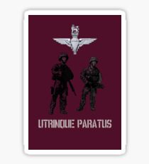 "Utrinque Paratus"- Ready for Anything Sticker