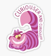 Curiouser and Curiouser! Sticker