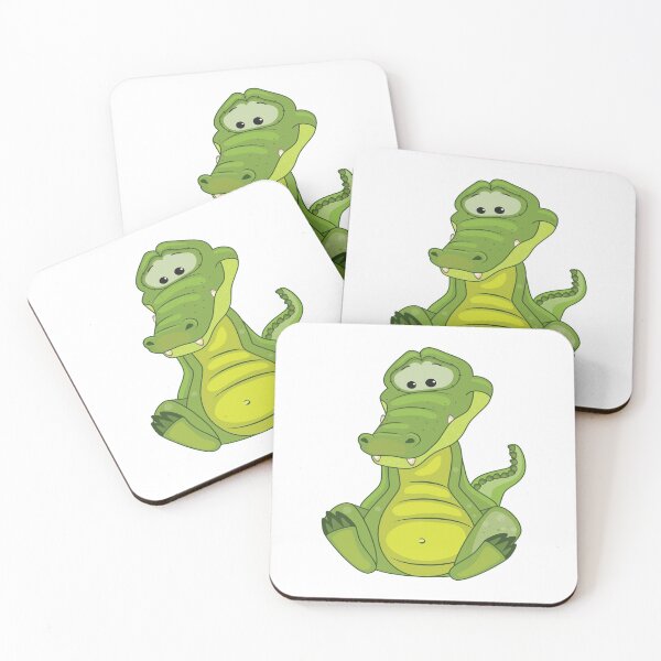 Item preview, Alligator Cute Kawaii Cartoon Crocodile designed and sold by ProjectX23.