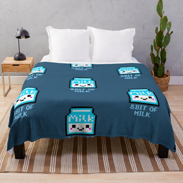 Item preview, 8Bit of Milk - Retro Pixelated Design designed and sold by Lart-Design.