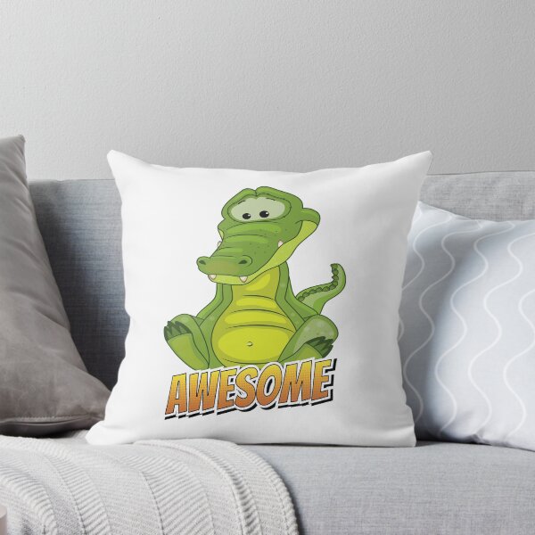Item preview, Alligator Awesome Cute Kawaii Cartoon Crocodile designed and sold by ProjectX23.