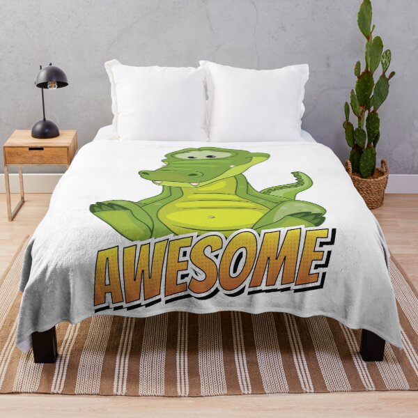 Item preview, Alligator Awesome Cute Kawaii Cartoon Crocodile designed and sold by ProjectX23.