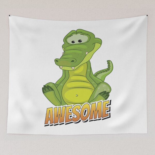 Item preview, Alligator Awesome Cute Kawaii Cartoon Crocodile designed and sold by ProjectX23.