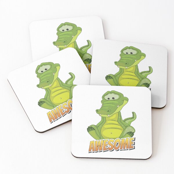 Item preview, Alligator Awesome Cute Kawaii Cartoon Crocodile designed and sold by ProjectX23.