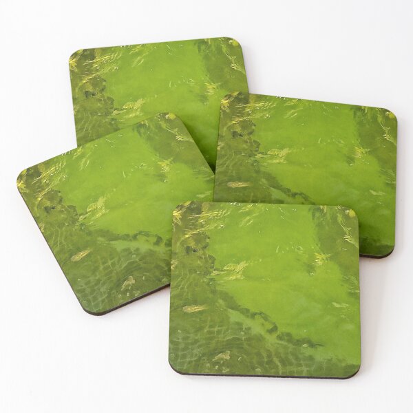 Item preview, Green water wave designed and sold by ItezaPatterns.