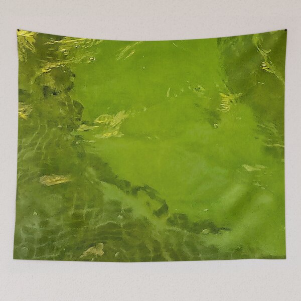 Item preview, Green water wave designed and sold by ItezaPatterns.