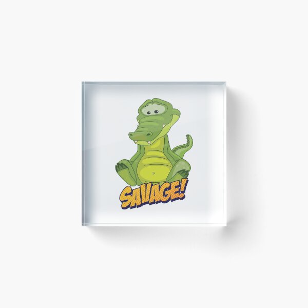 Item preview, Alligator Cute Kawaii Cartoon Crocodile designed and sold by ProjectX23.