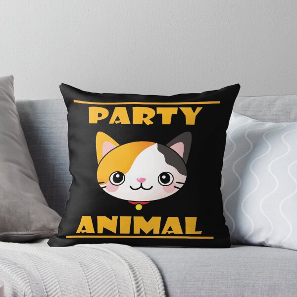 Item preview, Party Animal Cute Kitty Cat  designed and sold by mpdesigns73.
